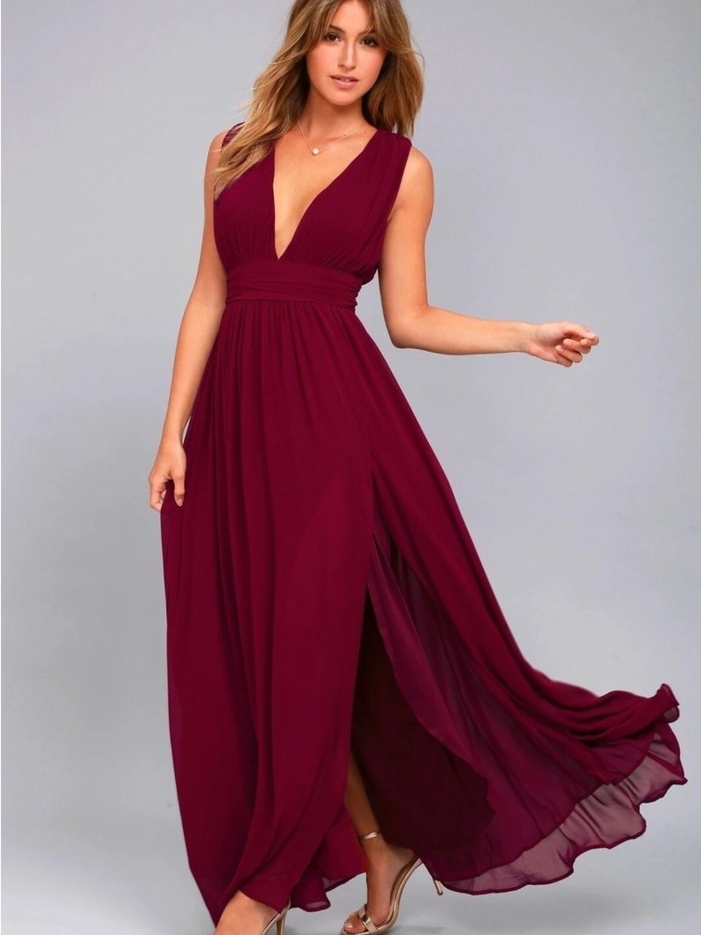 Lulus Heavenly Hues Maxi Dress
